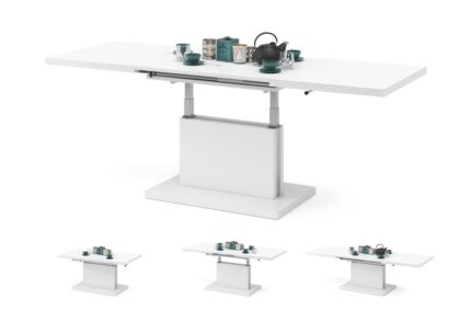 ASTON – multifunktionelt 2-i-1 bord med pneumatisk lift