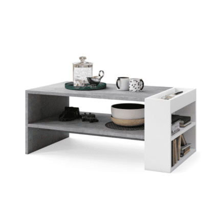 rektangulært sofabord 100x55 cm