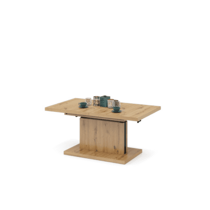 ASTON – 2-i-1 bordet i varm og naturlig Artisan Eg