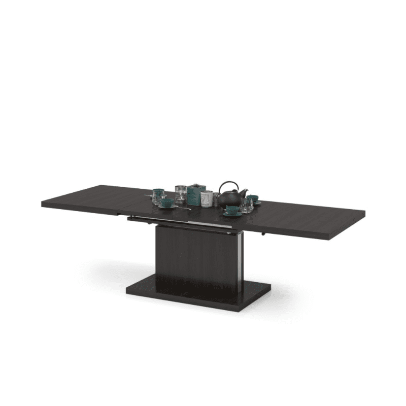 2-i-1 sofabord og spisebord med pneumatisk løft