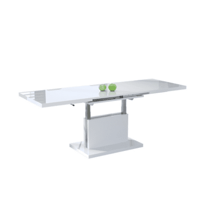 Multifunktionelt spisebord og sofabord i ét: ASTON Højglans