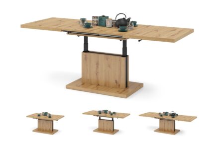 ASTON Hæve-sænke-bord 120-200 cm – Nordisk varme