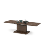 Højdejusterbart Spisebord ASTON | 120-200 cm – Valnød