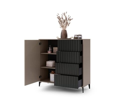 Skænk RIMINI – Elegance med taktile detaljer