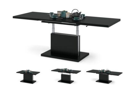 2-i-1 sofabord og spisebord med pneumatisk løft