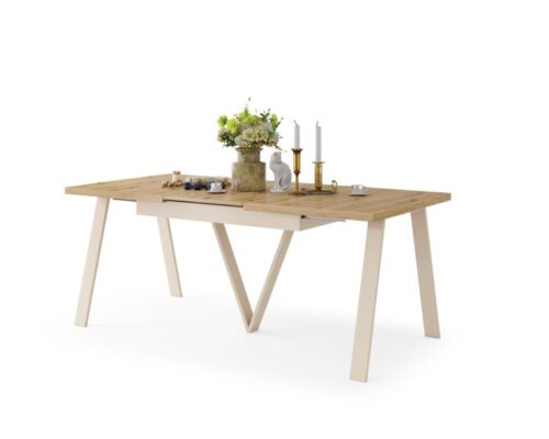 AVERY Spisebord 180-330 cm - udtræksbord - langbord