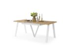 Spisebord med udtræk 180-230-280-330 cm x 90 cm x 76 cm - udtræksbord