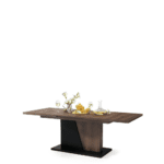 Spisebord med synkront udtræk