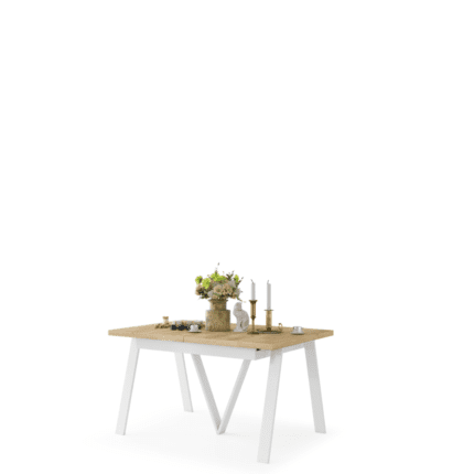 Stort AVERY udtræksbord – Skandinavisk kvalitet til 18 personer