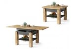 Sofabord CLEO Artisan Eg Antracit - Billede 2