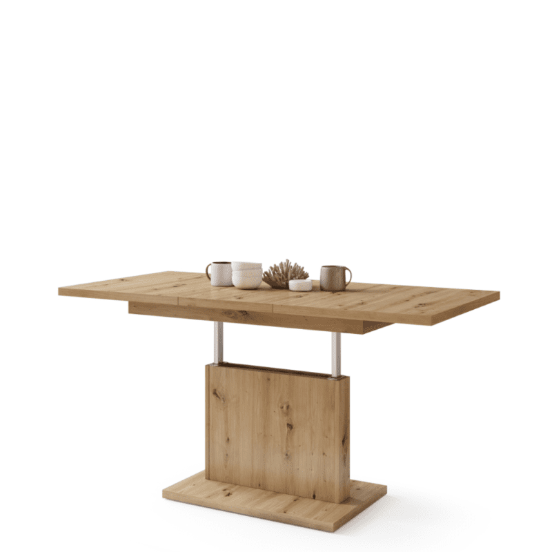 ASTON MINI Hæve-Sænke Sofabord | Artisan Eg | Moouey