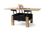 Sofabord OSLO Artisan Eg Sort - Billede 3