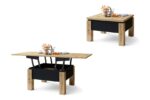 Sofabord OSLO Artisan Eg Sort - Billede 2