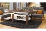 Sofabord RIO Brun Eg Hvid - Billede 4