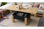Sofabord OSLO Artisan Eg Sort - Billede 9