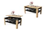 Sofabord ASTIP Artisan Eg Sort - Billede 3