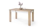 Spisebord FONTE Sonoma Eg Hvid - Billede 3