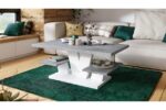 Sofabord VIVA MAT Beton Hvid - Billede 4