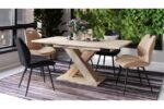 Spisebord KARO Beige Artisan 140-180 cm - Billede 5
