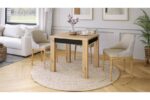 Spisebord FONTE Artisan Eg Sort - Billede 7