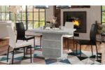 Spisebord PIANO Lys Beton 120 - 160 - 200 cm - Billede 6