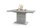 Spisebord PIANO Lys Beton 120 - 160 - 200 cm - Billede 3