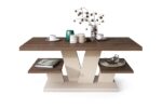 Sofabord VIVA MAT Brun Eg Beige - Billede 2