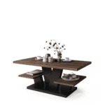 VIVA Sofabord | Brun Eg & Mat Sort | Moouey