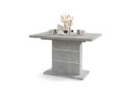 Spisebord PIANO Lys Beton 120 - 160 - 200 cm - Billede 4