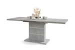 Spisebord PIANO Lys Beton 120 - 160 - 200 cm - Billede 2