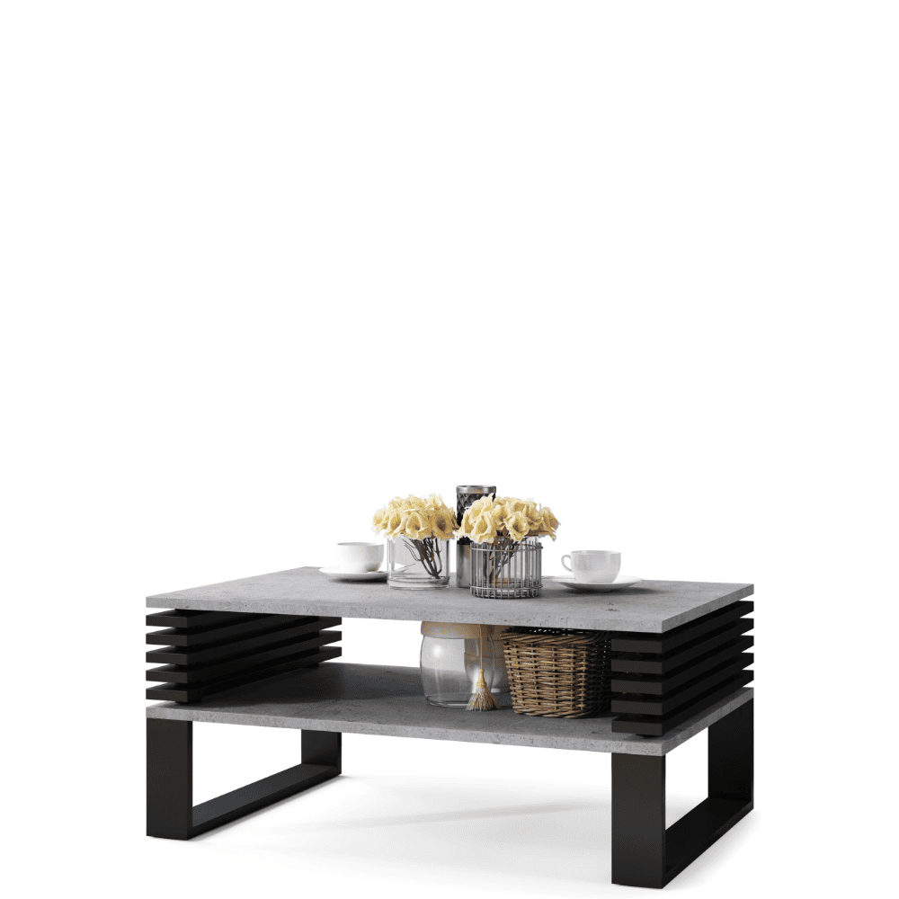 Sofabord GOKEE Beton Sort - Billede 1