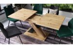 Spisebord KARO Artisan Sort 140-180 cm - Billede 8