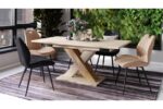 Spisebord KARO Beige Artisan 140-180 cm - Billede 8