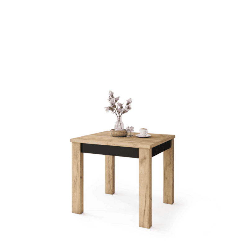 Spisebord i Gylden Craft Eg & Sort