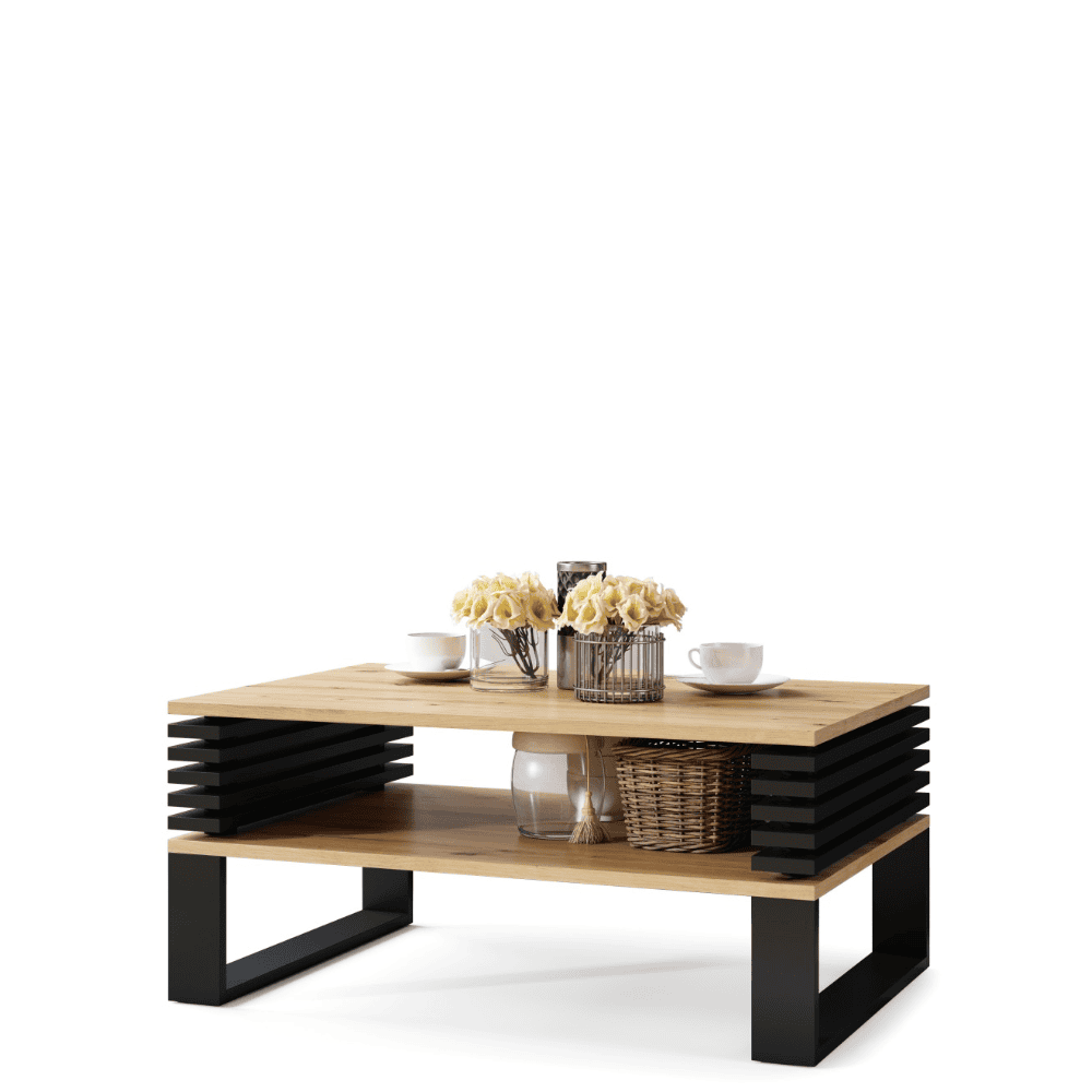 GOKEE Sofabord i Artisan Eg & Matsort